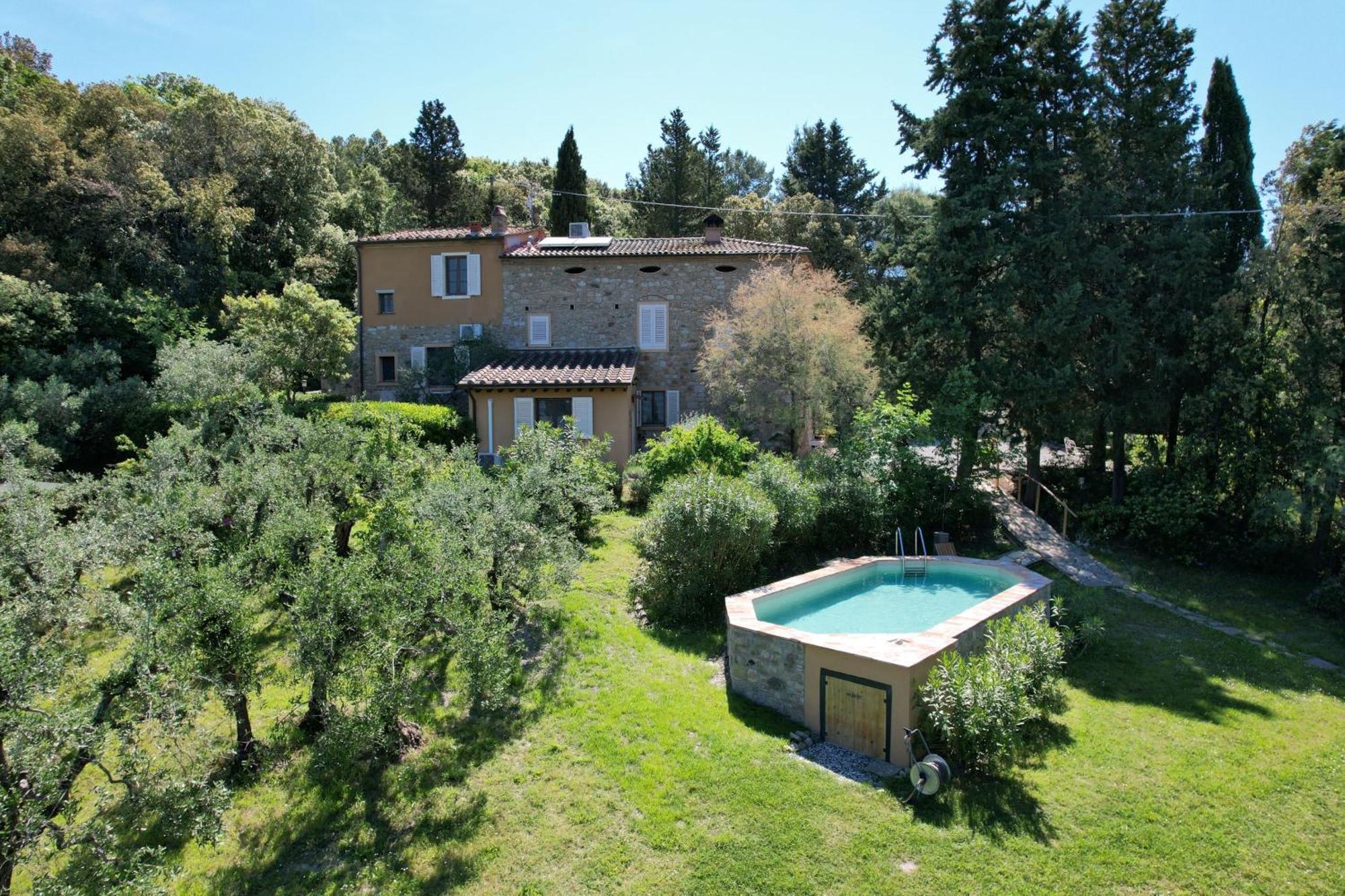 La Locanda Del Barbagianni Santa Luce Luaran gambar